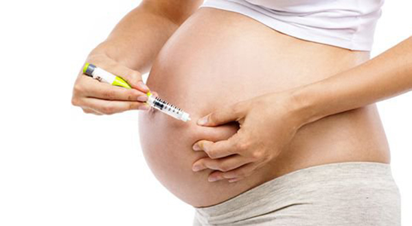 Rất ít mẹ bầu bị tiểu đường thai kỳ phải tiêm insulin.