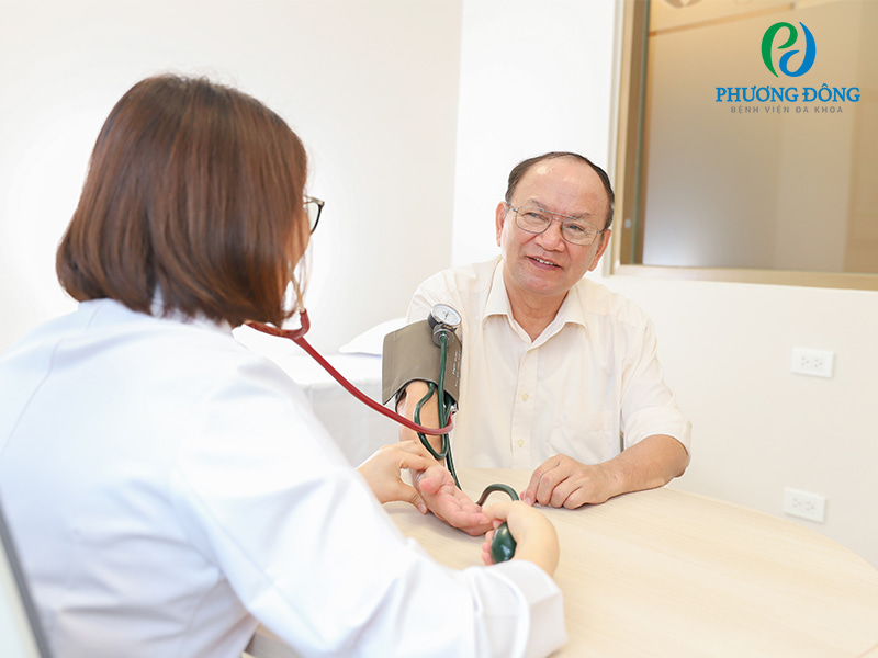 BV Phương Đông cung cấp dịch vụ khám sức khỏe người cao tuổi gói huyết áp tim mạch