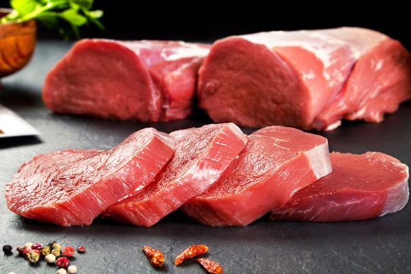 Thịt đỏ có chứa nhiều pritein