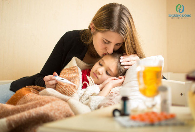 Trẻ bị sốt virus được chăm sóc và điều trị đúng cách thì 1 - 2 tuần bé sẽ hồi phục