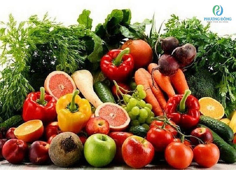 Bổ sung thêm vitamin bằng cách ăn nhiều rau, củ, quả