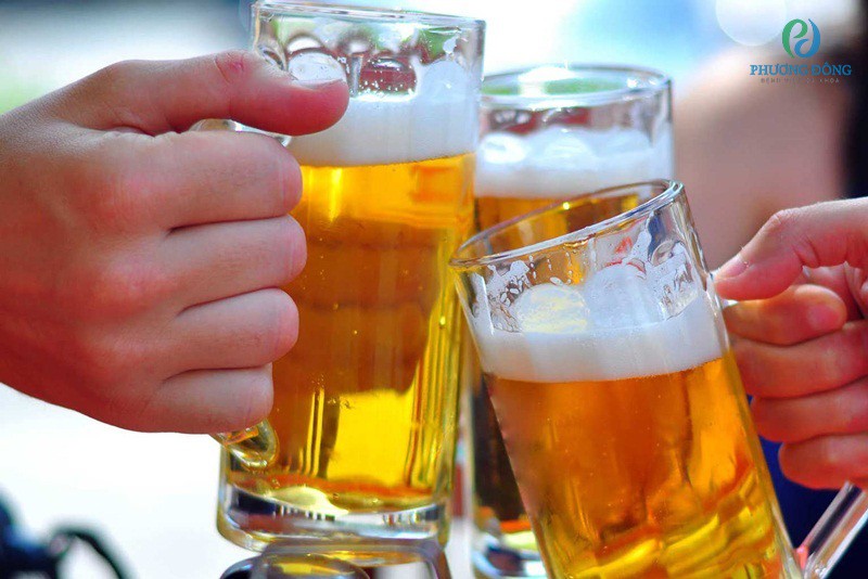 Men gan tăng cao nguyên nhân chính do uống nhiều bia rượu