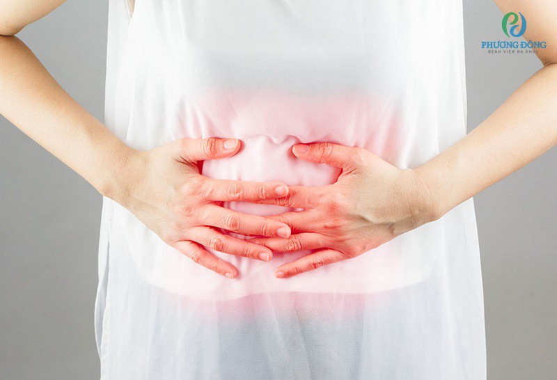 Đau vùng bụng dưới là một trong những dấu hiệu sa tử cung