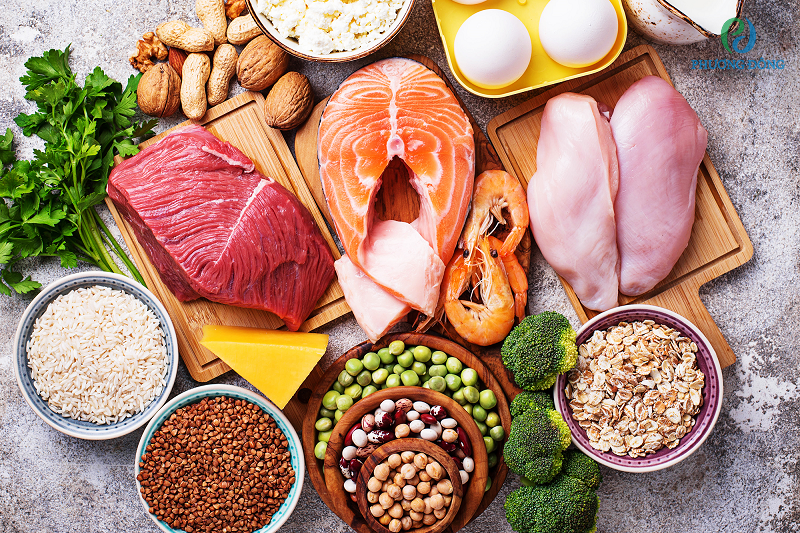 Bổ sung các loại thực phẩm có chứa protein vào thực đơn hằng ngày