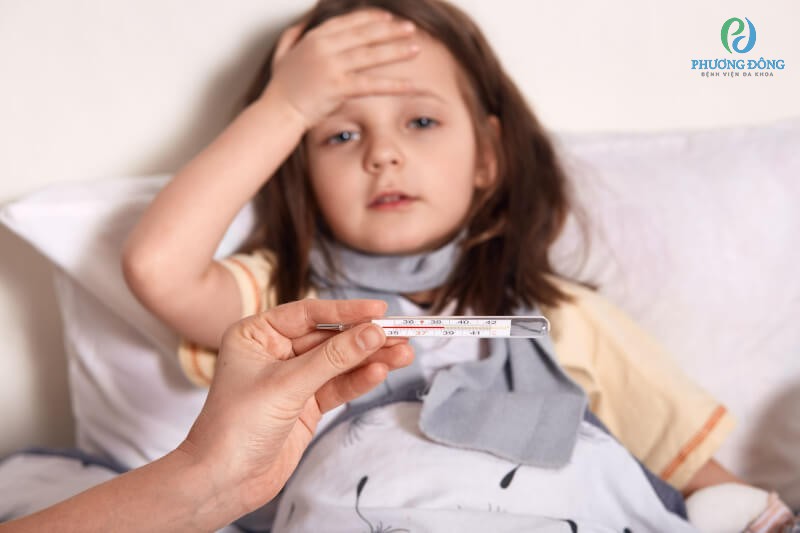 Sốt virus chiếm phần lớn tỷ lệ trẻ bị sốt vào ban đêm do nhiễm trùng