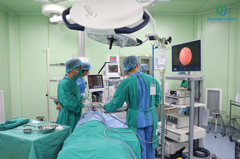 Quá trình phẫu thuật được thực hiện an toàn theo quy trình