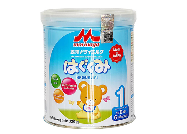 Sữa Morinaga Hagukumi số 1 được nhiều bố mẹ tin dùng cho con.