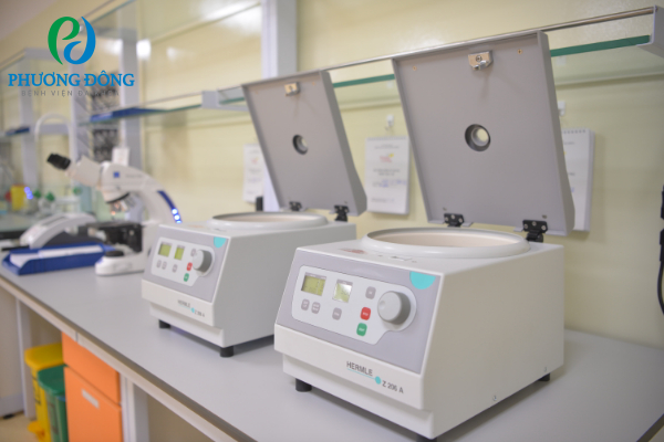 Hệ thống máy móc y tế hiện đại tại BVĐK Phương Đông hỗ trợ quá trình khám nhanh chóng và chính xác