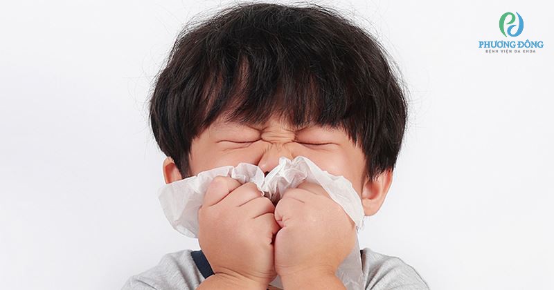 Tình trạng bệnh polyp mũi ở trẻ diễn biến nặng nếu không chữa kịp thời