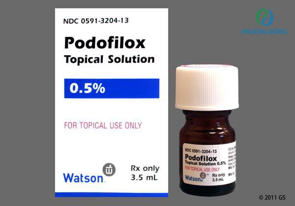 Điều trị sùi mào gà ở nam bằng thuốc Podophyllin và Podofilox