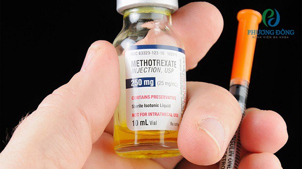 Thuốc Methotrexate sử dụng điều trị nội khoa chửa ngoài dạ con