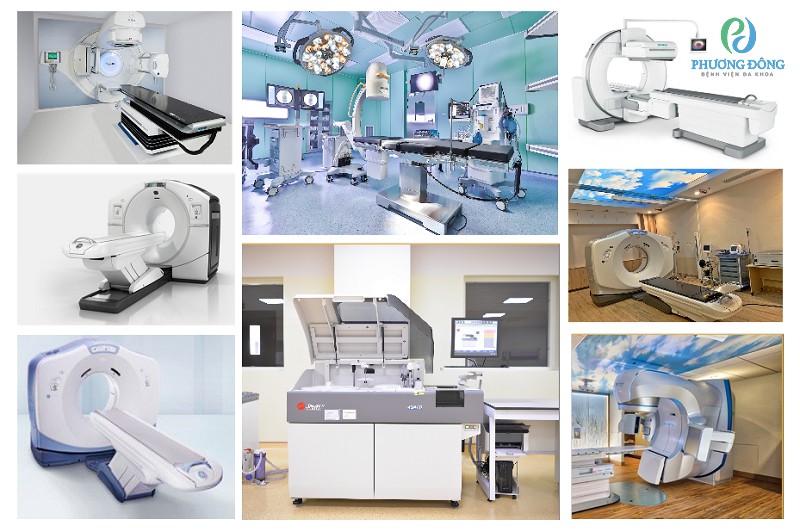 Hệ thống trang thiết bị y tế được nhập khẩu từ các quốc gia tiên tiến