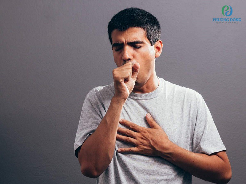 Chức năng bơm, hút máu của tim suy giảm gây ra ứ dịch ở phổi và ho