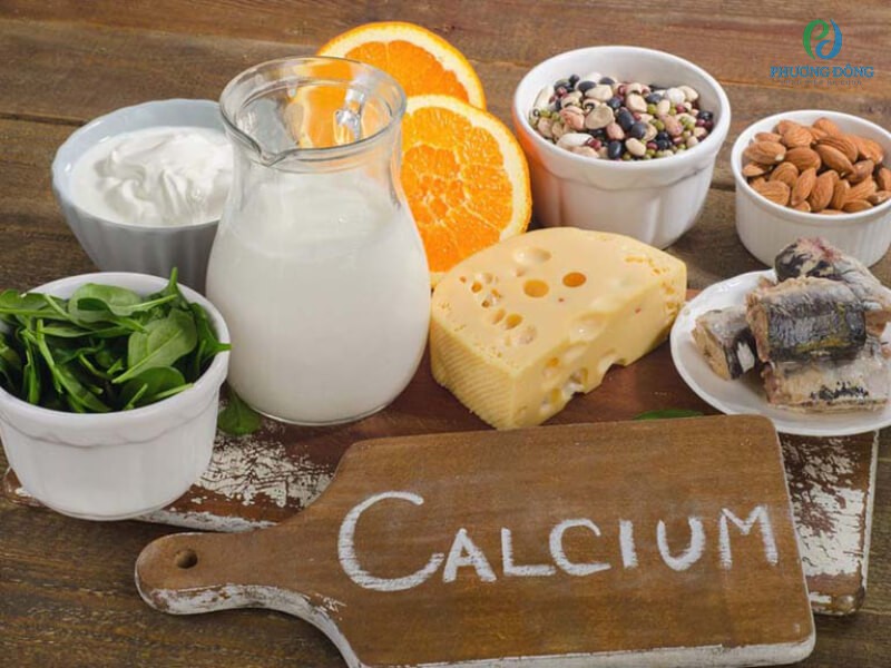 Nên chọn thực phẩm có chứa nhiều Calci để hỗ trợ điều bị bệnh