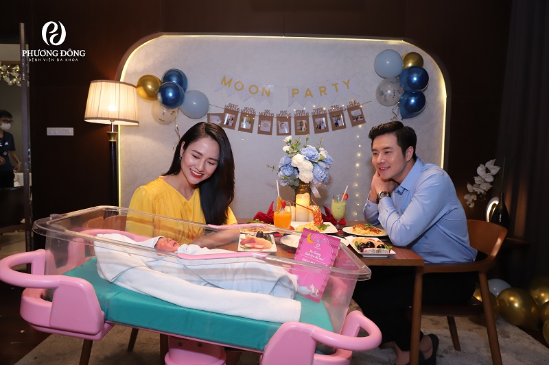 Bữa tiệc Babymoon Party ấn tượng tại phòng Tổng thống của bệnh viện