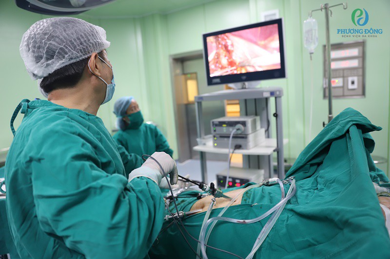 Phẫu thuật nội soi cắt túi mật ở Bệnh viện Đa khoa Phương Đông