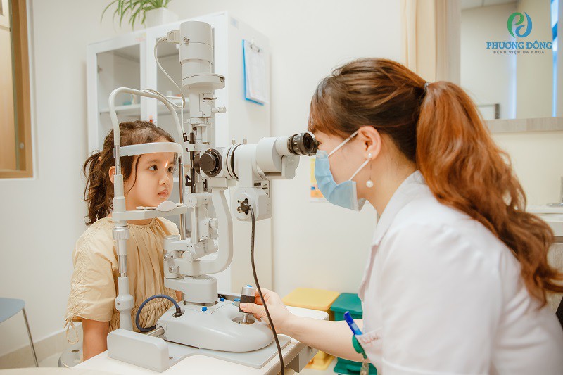 Bệnh viện Đa khoa Phương Đông là cơ sở khám bệnh về mắt cho trẻ được phụ huynh tin cậy