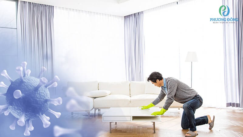 Vệ sinh nhà cửa sạch sẽ giúp phòng ngừa viêm kết mạc hữu hiệu và phổ biến