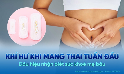 Đặc điểm khí hư khi mang thai tuần đầu có ý nghĩa như thế nào?