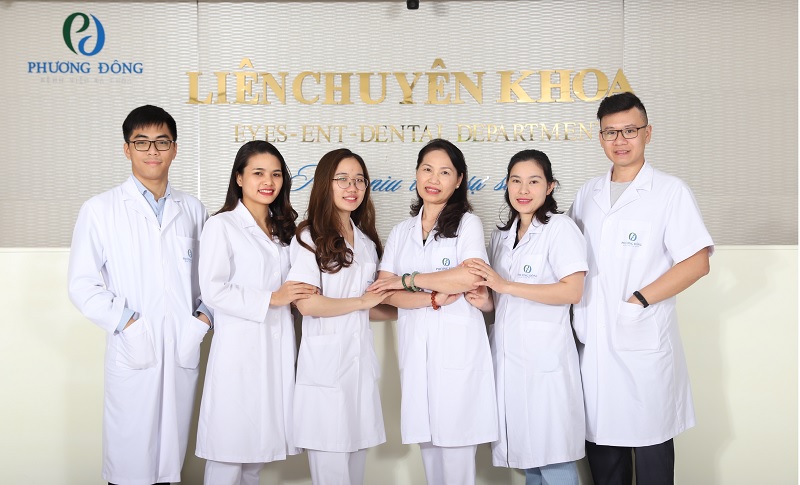 Đội ngũ bác sĩ khoa Mắt giàu kinh nghiệm của Bệnh viện Đa khoa Phương Đông