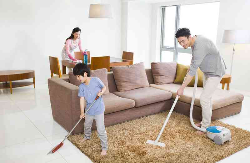 Thường xuyên dọn dẹp nhà cửa sạch sẽ để tránh sự xâm nhập của côn trùng