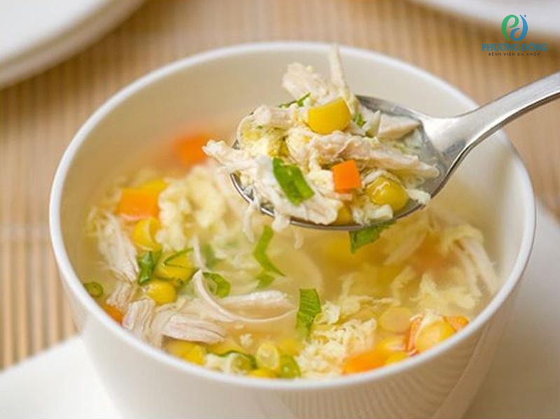 Các món súp gà dễ tiêu, giàu dinh dưỡng rất phù hợp với người cảm lạnh
