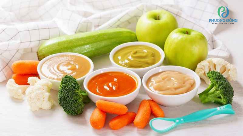 Bổ sung các loại thực phẩm giàu sắt, protein, vitamin và chất xơ cho trẻ