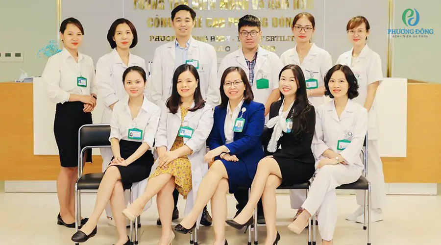 Đội ngũ bác sĩ giàu kinh nghiệm tại trung tâm IVF Phương Đông