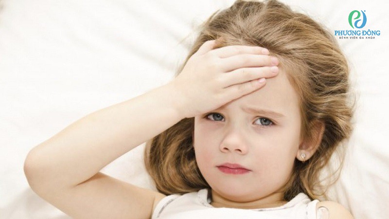 Trẻ em thường cảm thấy rất đau đầu