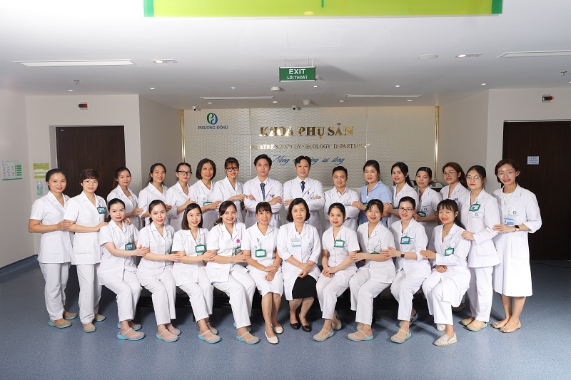 Đội ngũ Y bác sĩ Khoa Phụ sản - Bệnh viện Đa khoa Phương Đông