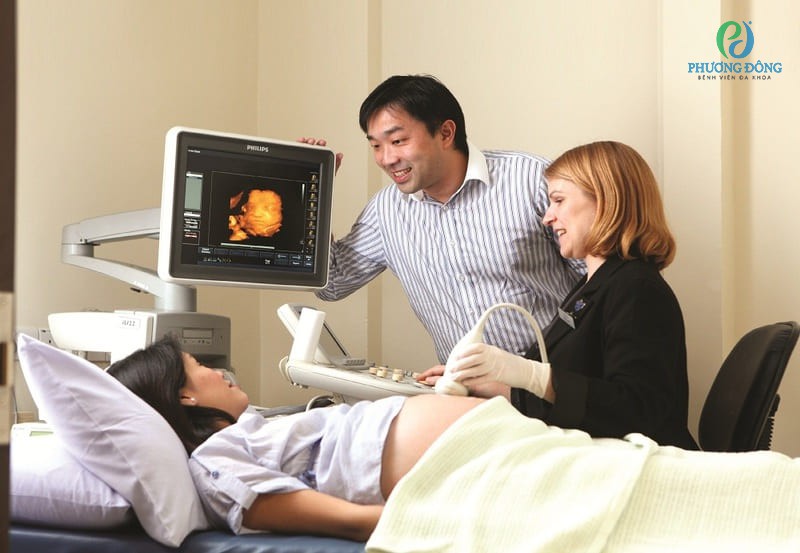 Siêu âm giúp ba mẹ kiểm tra được tình trạng của thai nhi khi còn trong bụng mẹ