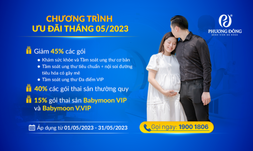 Chương trình ưu đãi dịch vụ tháng 05/2023