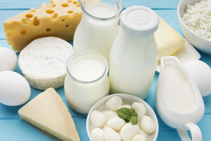 Sữa và chế phẩm từ sữa cung cấp rất nhiều vitamin D cần thiết cho cơ thể.