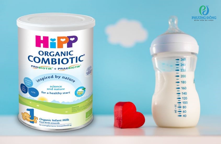 Sữa hộp HiPP Organic Combiotic, được nhập khẩu nguyên lon từ Đức 