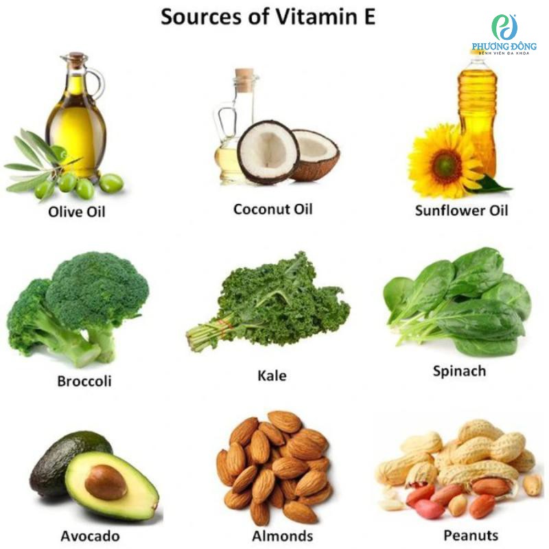 Bà bầu có thể bổ sung vitamin E từ những thực phẩm tự nhiên