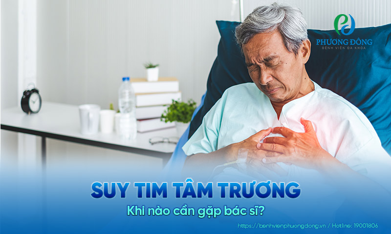 Suy tim tâm trương: Khi nào cần gặp bác sĩ?