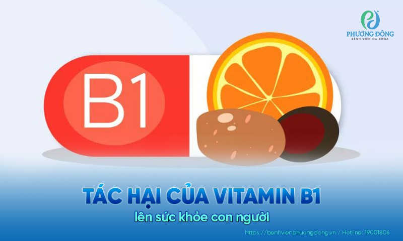 Tác hại của vitamin B1 lên sức khỏe con người