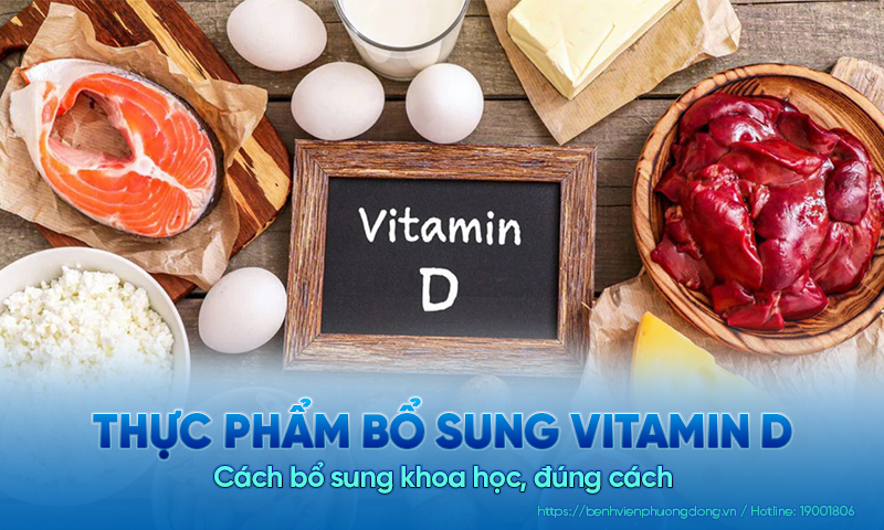 Thực phẩm bổ sung vitamin D & Cách bổ sung khoa học, đúng cách