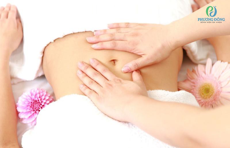 Sinh thường bao lâu thì massage bụng được?