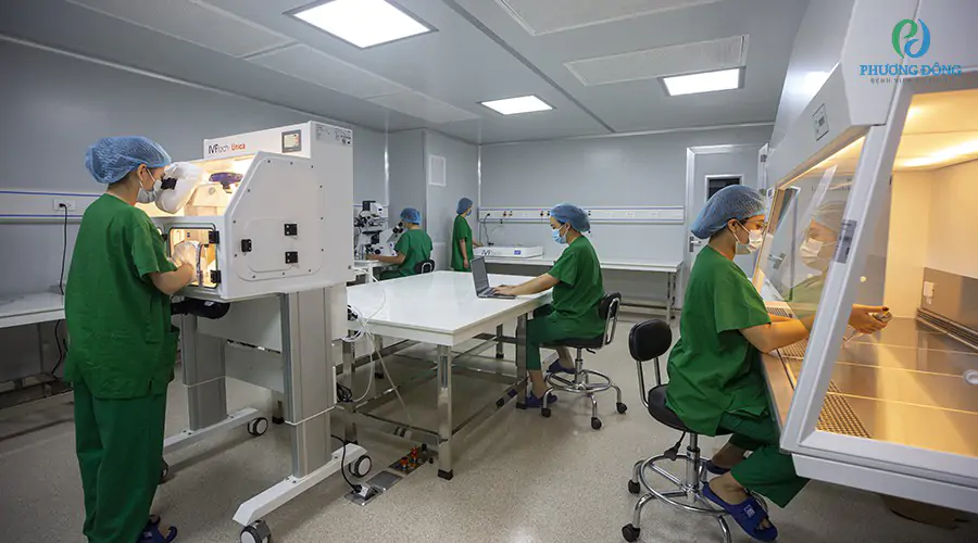 IVF Phương Đông là một trong số ít đơn vị có phòng Lab đạt tiêu chuẩn phòng sạch ISO 6.