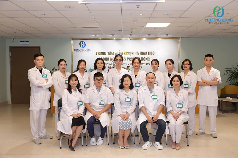 Đội ngũ Bác sĩ giàu kinh nghiệm tại Trung tâm IVF Phương Đông. 
