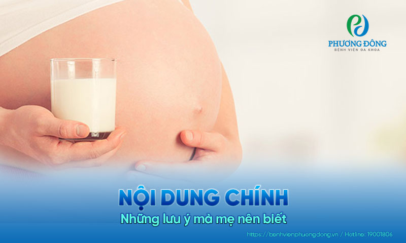 Mẹ bị tiểu đường thai kỳ có nên uống sữa bầu không?