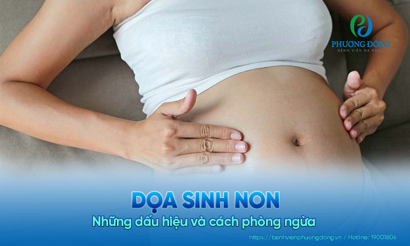 Dọa sinh non có những dấu hiệu nào? Cách dự phòng ra sao?