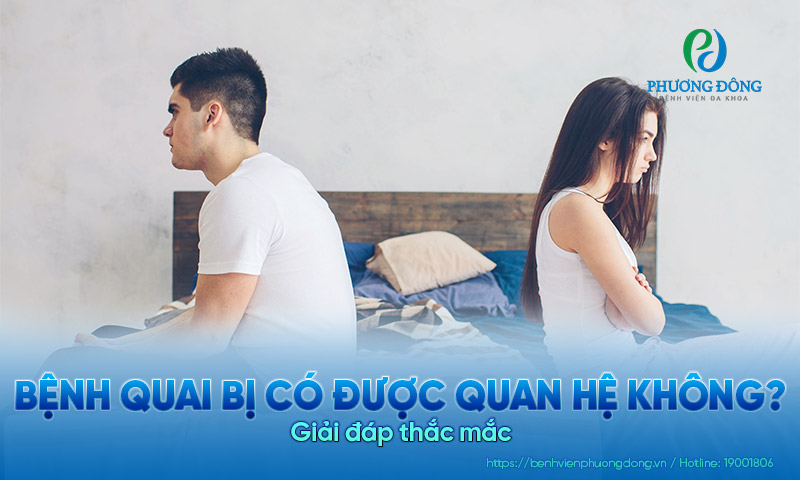 Giải đáp: Bệnh quai bị có được quan hệ không?