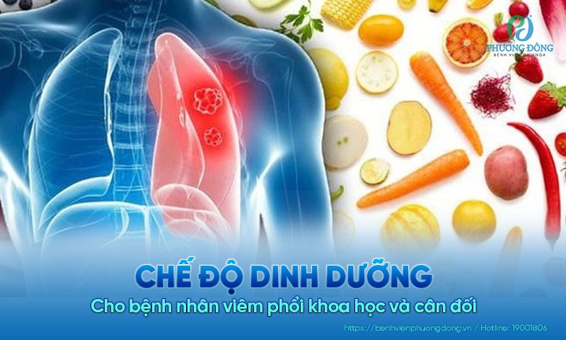 Chế độ dinh dưỡng cho bệnh nhân viêm phổi: Nên ăn gì và kiêng gì?