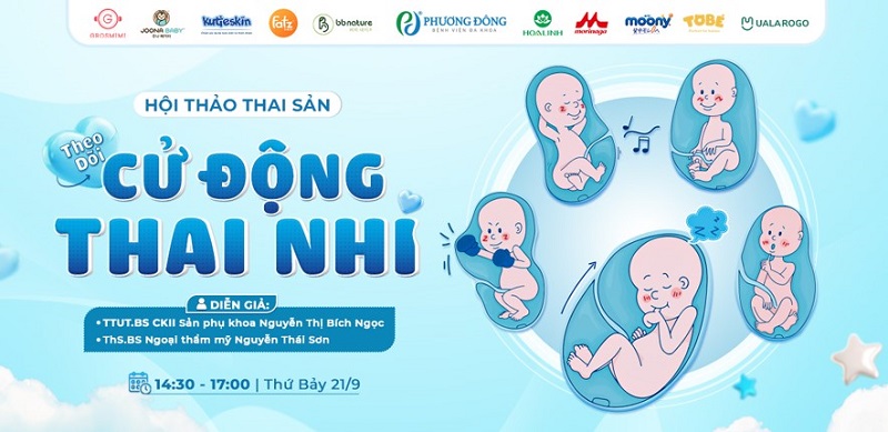 Hội thảo thai sản tháng 9 miễn phí 100% - Mời mẹ bầu đăng ký 