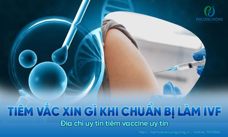 Tiêm vắc xin gì khi chuẩn bị làm IVF? Địa chỉ uy tín tiêm vaccine uy tín