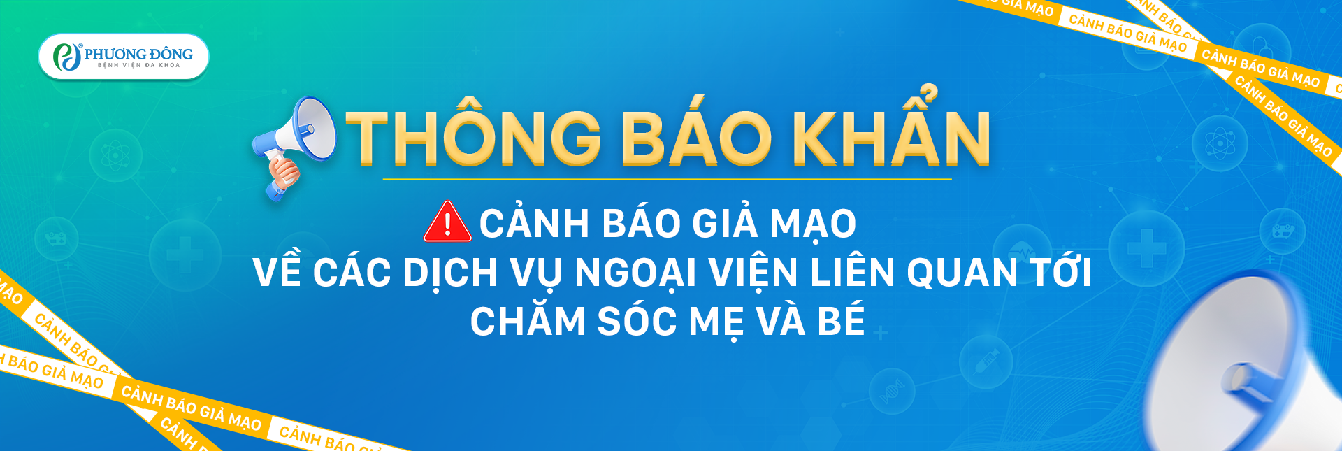 Cảnh báo giả mạo về các dịch vụ ngoại viện liên quan tới chăm sóc mẹ và bé
