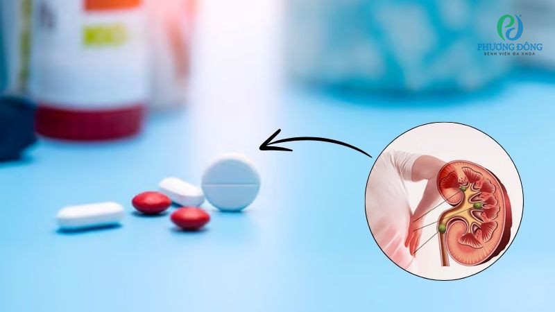 Một số loại thuốc gây tác dụng phụ đến chức năng hoạt động thận