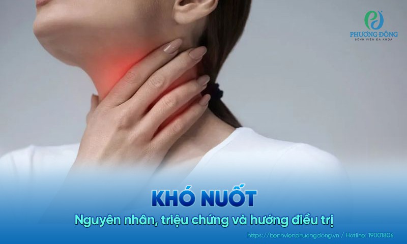 Khó nuốt: Nguyên nhân, triệu chứng và hướng điều trị